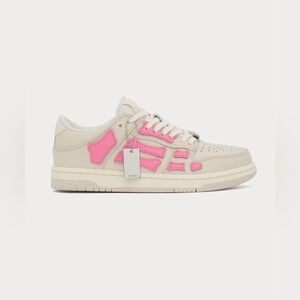 Amiri- Pink Skeleton Sneakers